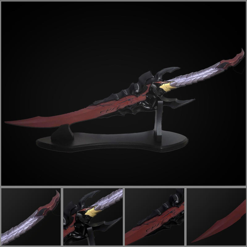 Solo Leveling Cheng Xiaoyu Dragon Fang Dagger – Kamish’s Wrath Off-Hand Replica 