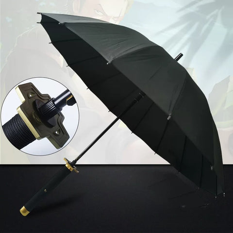 collectible anime katana umbrella for cosplay display
