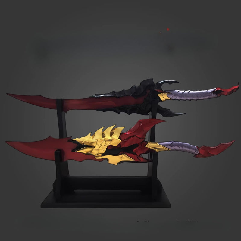 Cheng Xiaoyu Dragon Fang Twin Daggers – Full Metal 1:1 Cosplay Replica 