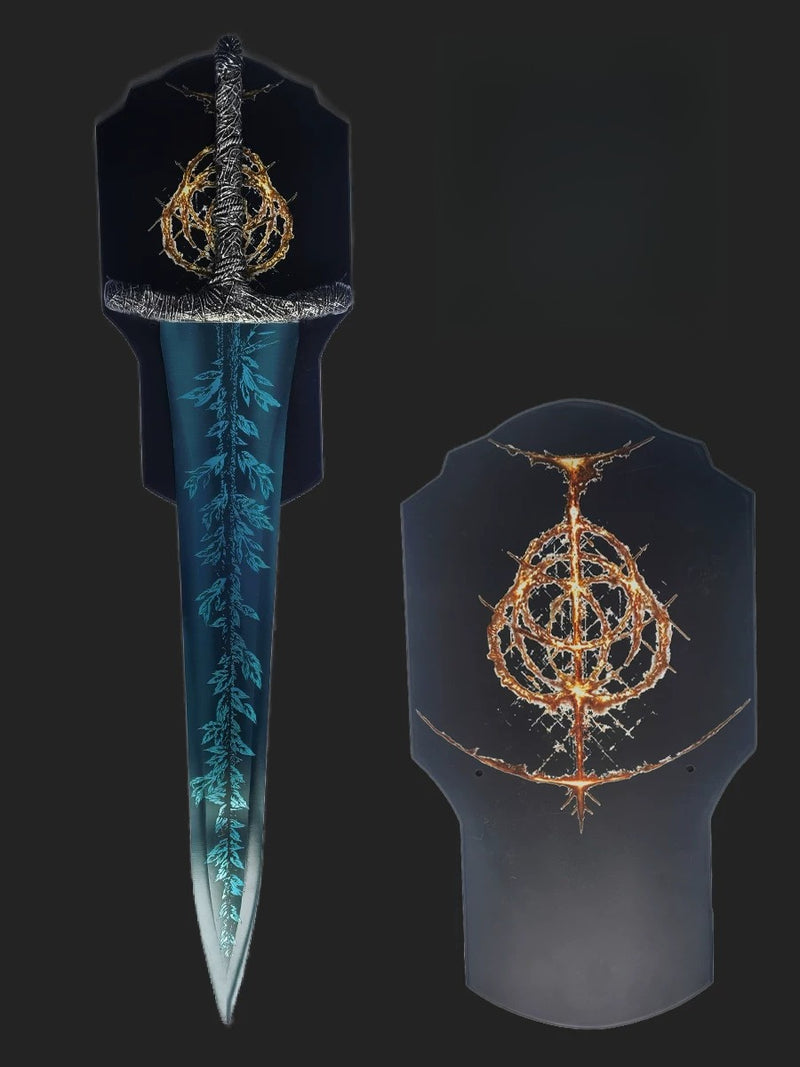 Elden Ring Dark Moon Greatsword Replica 1:1 Full Metal Sword 