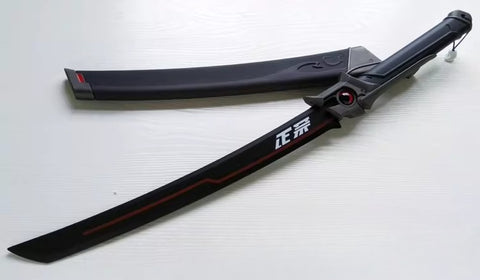 genji masamune sword 80cm metal cosplay replica anime katana