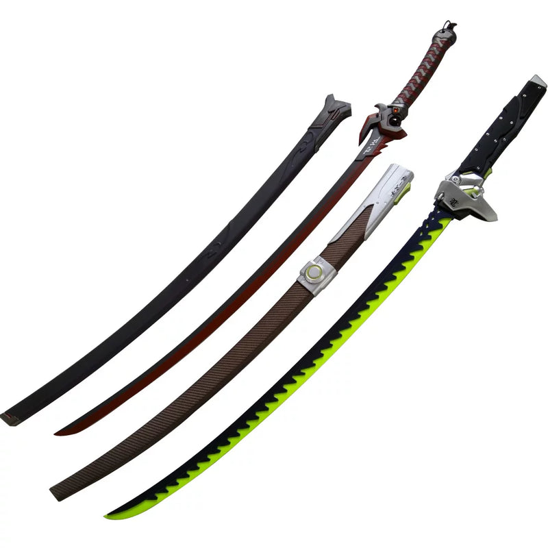 Genji Muramasa Sword 1:1 Metal Katana Replica Cosplay Weapon Prop 