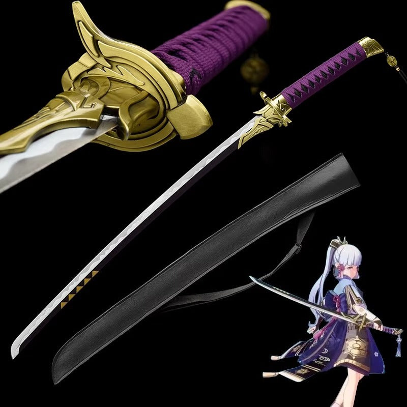 Genshin Impact Amenoma Kageuchi Replica – 1:1 Scale Tengu Shadow Blade Sword 