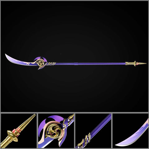 genshin impact kazuha freedom-sworn sword front view cosplay prop