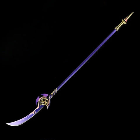 genshin impact kazuha freedom-sworn sword side view metal replica