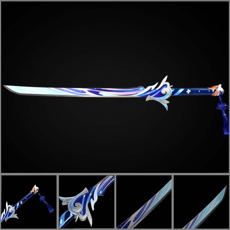 Genshin Impact Kazuha Sword Replica – Haran Geppaku Futsu 1:1 Cosplay 