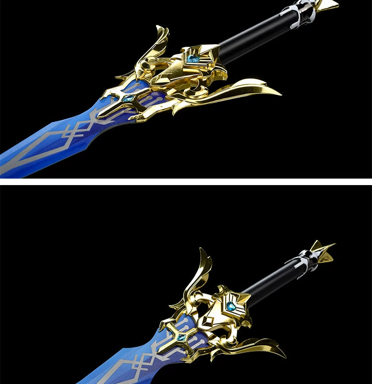 Genshin Impact Wolf’s Gravestone – Canggu Ziyou Zhishi Replica Sword Set 