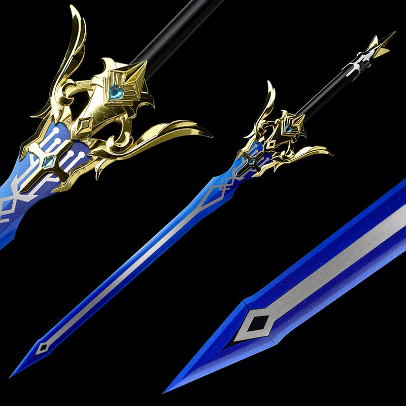 Genshin Impact Metal Sword Replicas 1:1 Cosplay Weapon Collection 
