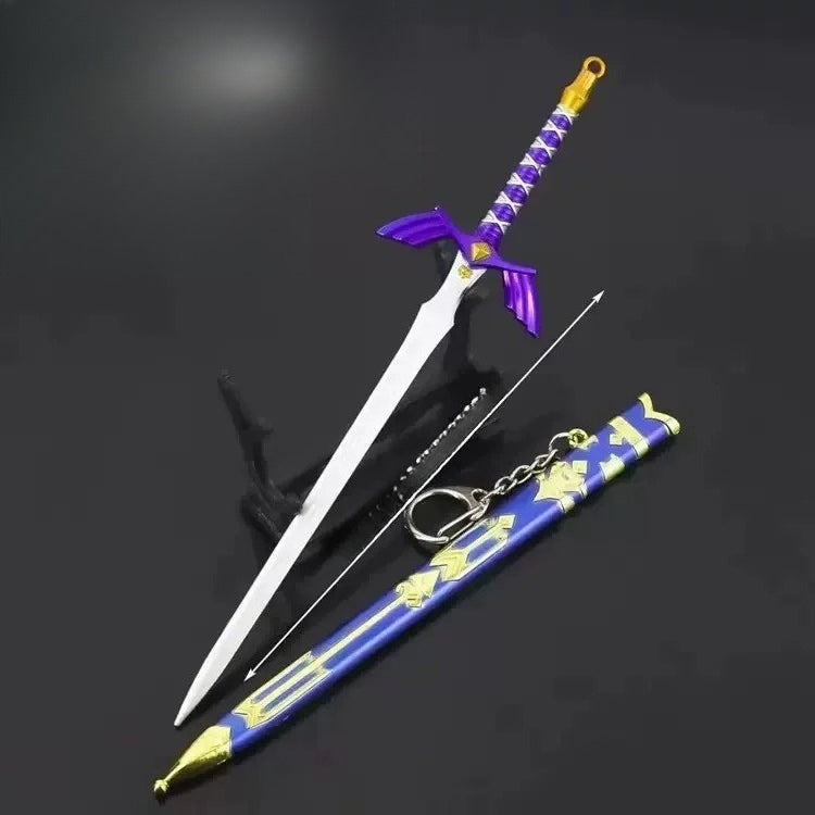 Genshin Impact Mini Alloy Weapon Model 22cm Collectible Anime Prop Gift 