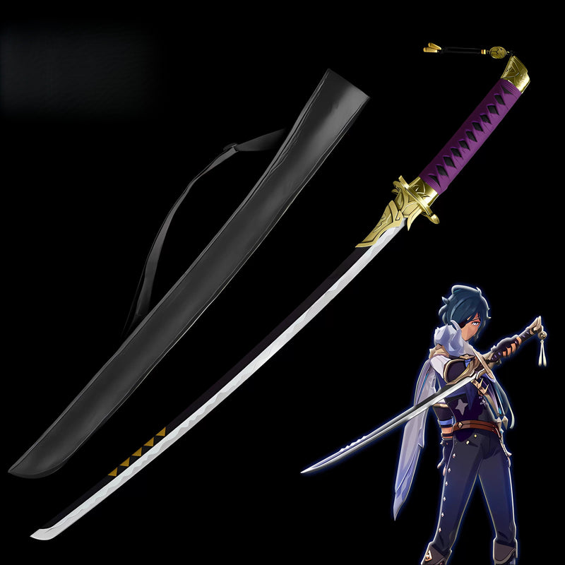 Genshin Impact Metal Sword Replicas 1:1 Cosplay Weapon Collection 