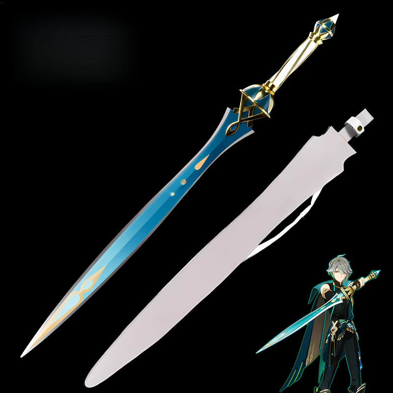 Genshin Impact Metal Sword Replicas 1:1 Cosplay Weapon Collection 