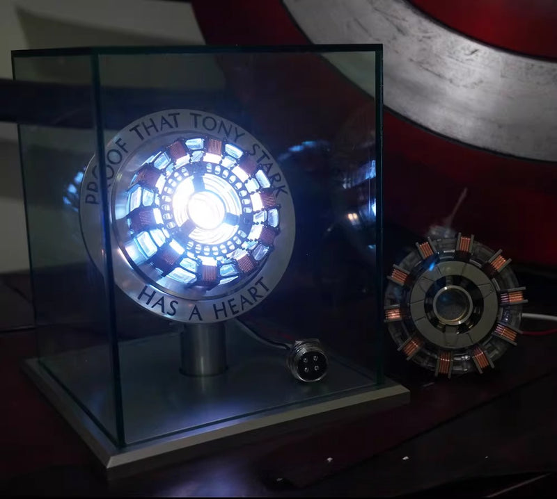 Iron Man MK1 Arc Reactor 1:1 Chest Light Replica LED Display 