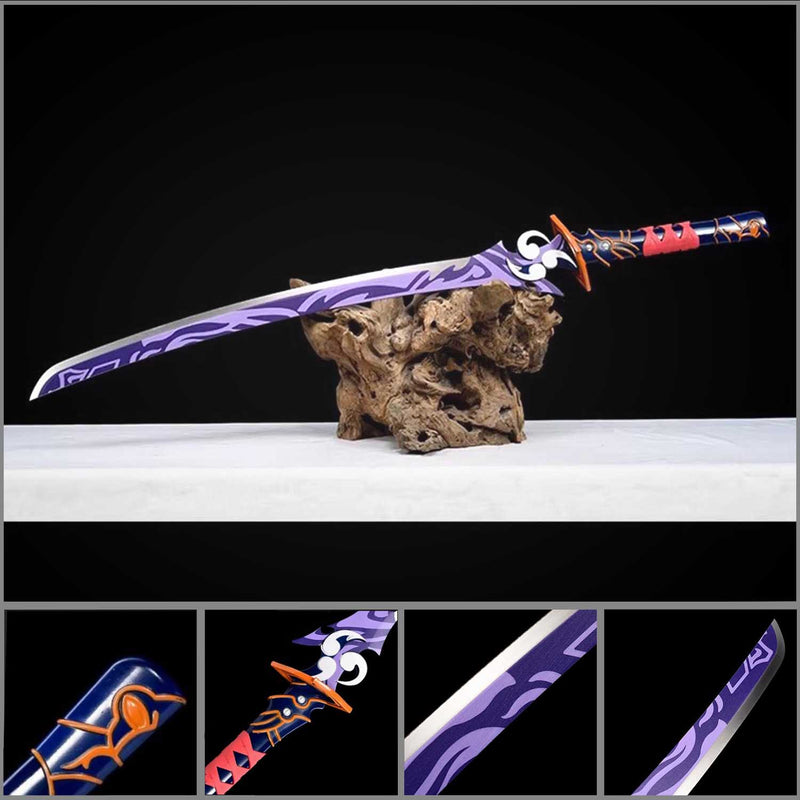 Musou no Hitotachi Sword Replica - Raiden Shogun 1:1 Metal Cosplay Weapon 