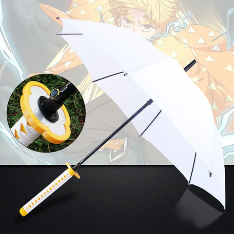 unique zenitsu sword umbrella collectible cosplay prop display item