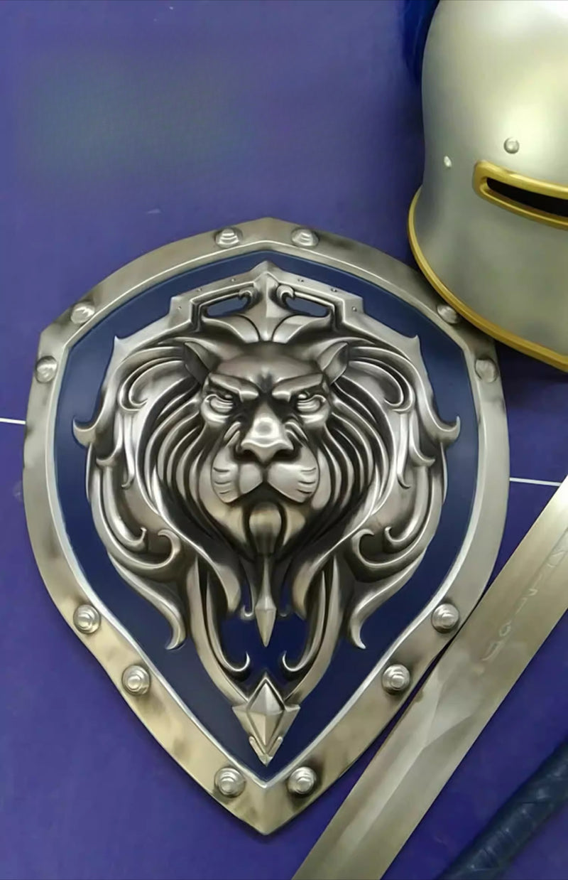 World of Warcraft Stormwind Sword Shield 1:1 Replica Set 