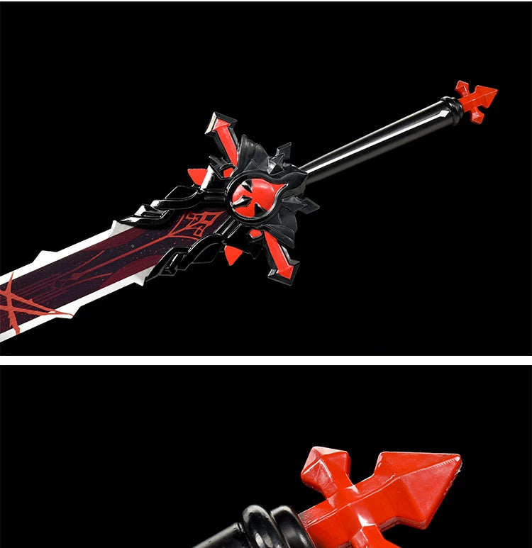 Genshin Impact Wolf’s Gravestone Sword Replica – Full Metal Claymore Set 